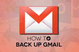 sao lưu dữ liệu gmail