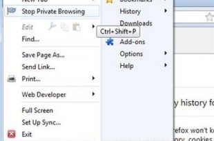 Cài đặt chế độ truy cập ẩn danh