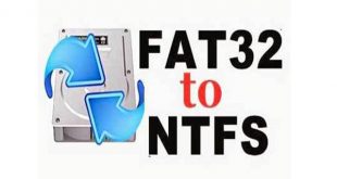 chuyển định dạng FAT32 sang NTFS