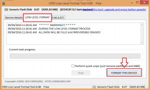 Hướng dẫn sử dụng phan mem format o cung cấp thấp